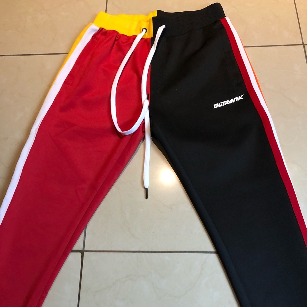 Outrank rockets vs heat track pants size small